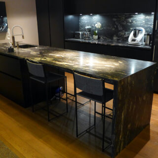 lardi marbriers, plan de travail en granit